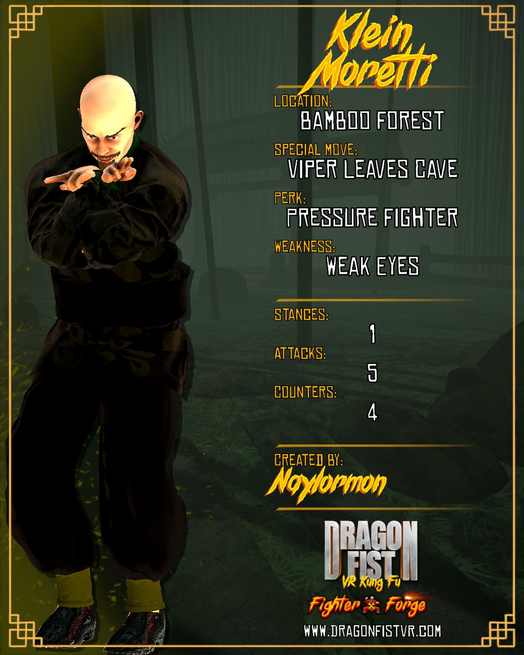 Klein Moretti - Created By: Naylormon